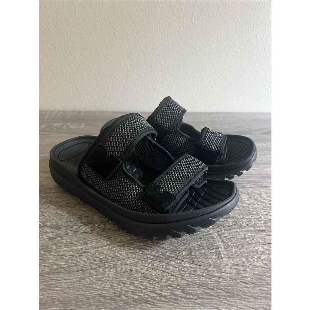 Vionic Hope RX Recovery Slide Sandals Adjustable Dual Strap Black Women’s 6